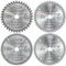 4X Tech Traders TCT Circular Wood Saw Blades 160mm x 20mm (16mm ring) for Festool TS55 Bosch Makita Pack D