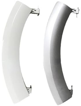 GESXNPBN 1PCS 9000331939 Drum Washing Machine Door Handle, Compatible For Siemens, XQG56-10M368/WS-10M368TI Door Handle Accessory Replacement(1PCS Silver)