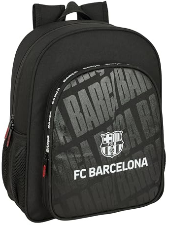 safta F. C. Barcelona Schulrucksack für Kinder, anpassbar an den Kinderwagen, ideal für Kinder im Schulalter, bequem und vielseitig, Qualität und Widerstandsfähigkeit, 32 x 12 x 38 cm