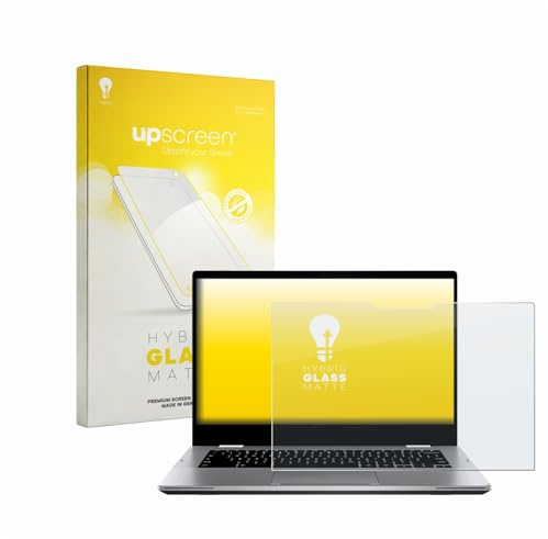 upscreen Entspiegelungs-Schutzglas für ASUS Chromebook Flip CX1 CX1400FKA Schutzfolie Glas Matt [Extrem Kratzfest 9H, Anti-Reflex, Anti-Fingerprint]