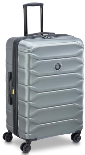 DELSEY Paris Check-in Koffer für Damen und Herren | großer XL Trolley 50 x 32 x 78 cm aus hochwertigem, robustem Polycarbonat Material | Erweiterbar & Teleskopgriff| Meteor Serie