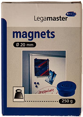 Legamaster 7-181102 Haftmagnete circa 250 g, rot 10er Karton