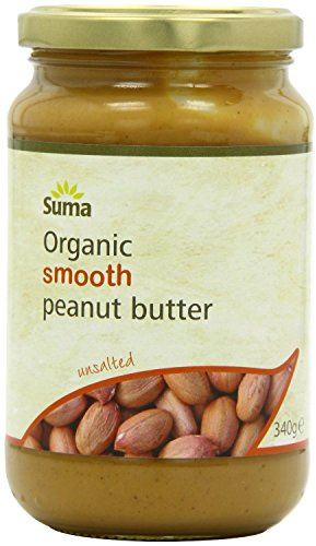Suma Smooth Organic Peanut Butter (Unsalted) 340g