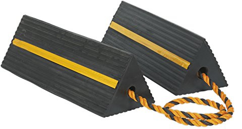 Sealey WC11 Heavy Duty Rubber Wheel Chock, 8Kg
