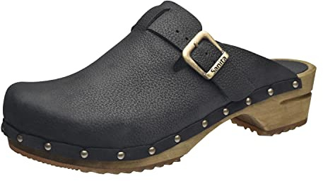 Sanita Hartwig Open 458215, Clogs, Schwarz (Black 2), 42 EU (8 UK)