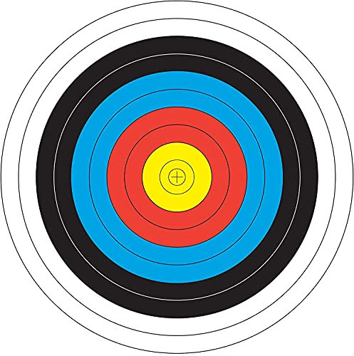 Bogenschießen 40 cm & 80 cm Zielscheiben von Langbogen, 25 pack (80cm)