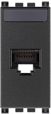 Vimar Presa Rj45 Netsafe Cat5E Utp, Grigio