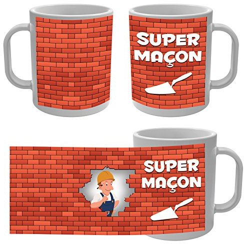 YONACREA - Mug Tasse - Super Maçon