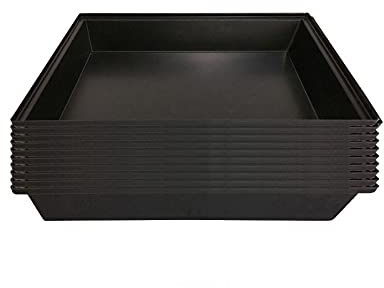 Kunststoff Wanne - Kotwanne - Kunststoff Schale - 60 x 70 cm - 42 l - 10er Pack - Allzweckwanne - Pflanzwanne