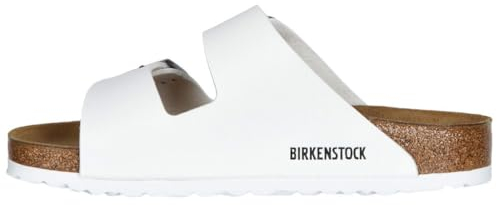 Birkenstock Arizona 51791 Mules pour femme, Blanc., 39 EU