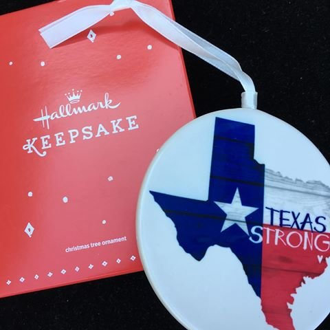 Hallmark Andenken Ornament Texas Strong Hurricane Relief 2017
