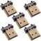 Oiyagai 5pcs HDMI Male Gold Plated 19 Pin Repair Plug Soldering Wire Type Connectors