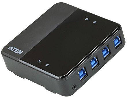 ATEN US3344 4-Port USB zu USB-C Sharing