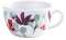 KAHLA 204708A50664C Pronto Heyday Cappuccinotasse 0,25 l | Kaffeetasse 250 ml mit Blumenmuster aus Porzellan