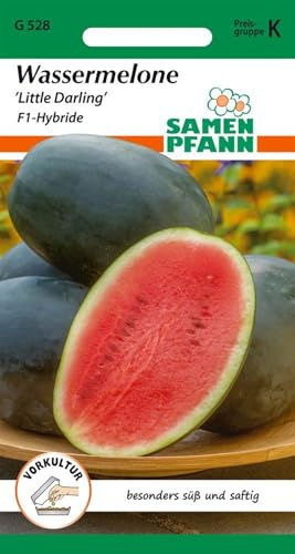 SAMEN PFANN® Wassermelone, Little Darling F1 - Gemüse-Samen Saatgut Samen (Citrullus lanatus)