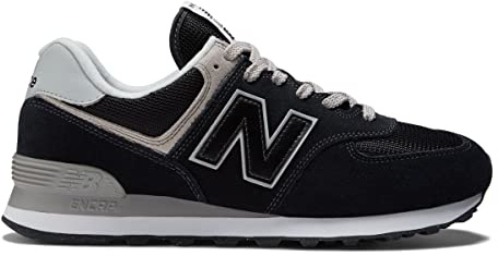 New Balance 574v3, Sneaker, Herren, Schwarz/Weiß, 42 EU