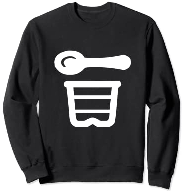 Gobelet à yaourt avec cuillère Sweatshirt