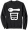 Gobelet à yaourt avec cuillère Sweatshirt