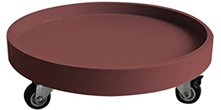 YXCKG Pflanzen-Caddy 30cm 40cm 50cm 60cm Pflanzenroller Topfpflanzenständer Aus Kunststoff Mit Rollen Runder Blumentopfständer Auf Rollenwagen Verwendung Für Indoor Outdoor