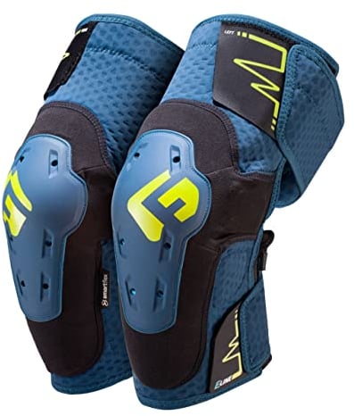 G-Form E-Line Knieschoner für BMX MTB Dh Downhill Radfahren Skateboard - Storm Blue (M)