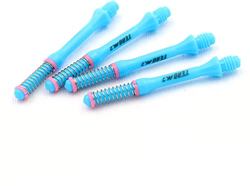 CUESOUL TERO AK7 Dart Shafts Eingebautes Federteleskop für Stahlspitzenpfeile und weiche Spitzpfeile, 4er-Set(FCS-AK7+5XB32)