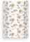 Baby Wickelauflage Wickelmulde Wickelunterlage 50 x 70 cm abwaschbar Wickeltischauflage Wickelaufsatz für Kinderbett Unisex (Boho Beige)