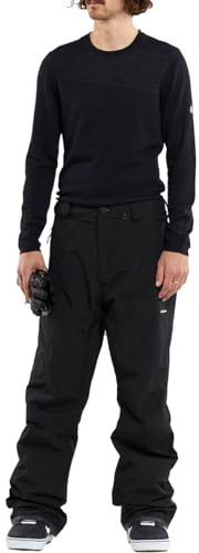 Volcom Herren Ski- Snowboardhose L Gore-Tex Pant, Größe:L, Farben:Black
