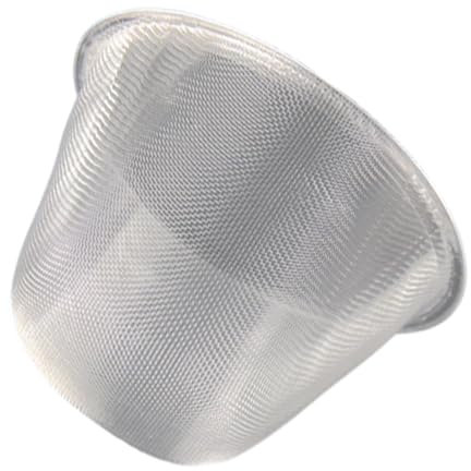 perfk Infusor de té con filtro para tetera, colador de malla metálica reutilizable, colador de té de para café, jugo, sopa de ingredientes, 9.5 CM