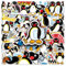 50Stück Pingu Aufkleber für Motorrad,Kühlschrank,Fahrrad,Gepäck,Phone Skateboard,Laptop,Stoßstange,Auto,niedliche Tier Wasserdicht Vinyl Aufkleber,Erwachsene Kinder Geschenk,Pinguine Cartoon Sticker