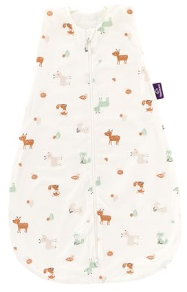 Träumeland Sommerschlafsack LIEBMICH Baumwolle, Waldtiere, Größe 70