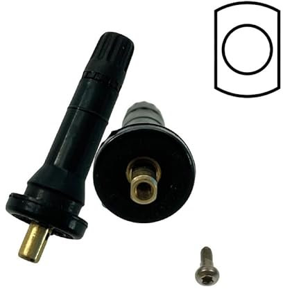 TPMS – RDKS Reifendruckkontrollsystem Ersatzventil Gummiventil passend für Schrader OE- / Zubehör-Sensoren – Typ 5028 SEL Snap-in REV5 Gen4 - Typ 6-207 20 Stück
