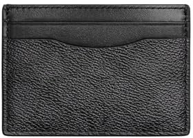 COACH Herren Geldklammer Kartenetui in Signature Canvas Billfold, Anthrazit, Einheitsgröße, Dunkelgrau, Einheitsgröße