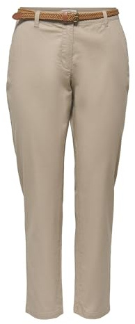 JACQUELINE de YONG Damen Chinohose Mit Gürtel Jdychicago Mw Belt Chino Pants WVN Noos