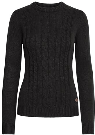 OXMO OXCarryone Damen Strickpullover Grobstrick Pullover
