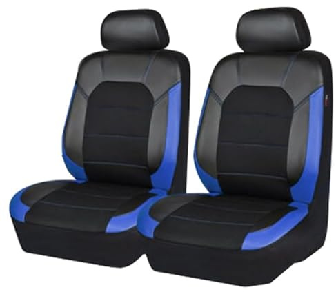 GTFRFD Auto Schonbezüge für Hyundai Tucson NX4 Petrol/Petrol N Line 2021-2025, Universal-Sitzbezug, PKW-Sitzbezug Sitzschoner für Auto, Van, SUV, Blau, Leder
