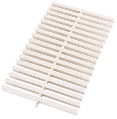 CQCCQ Abflussgitter for Schwimmbäder, Abflussgitter for Dachrinnen, Abflussgittermatte aus PPS-Kunststoff, Einfahrten, Terrassen, Pooldecks, Balkone(18x100cm/15pcs)