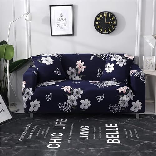 Sofaschoner rutschfest Grau Blau Rosa Sofa Überzug Stretch Elasthan Couch Bezug Abnehmbare Waschbar Sofahusse rutschfest Moderne Sofaüberzug Universal Couchüberzug 3 Sitzer