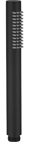 Haiba Hand Shower Round Wand Handheld Shower Spray High Pressure Single Function Luxury Hand Showerhead Matte Black