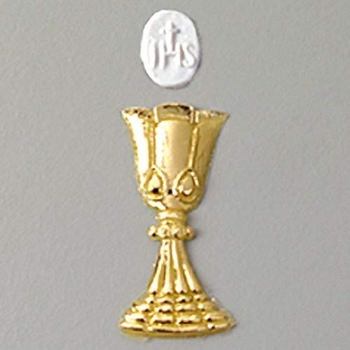 Efco Wachs-Deko-Kelch, 44 x 14 mm, 1 Stück, Gold Brilliant, One Size