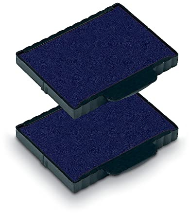 Trodat Ersatzkissen 6/57 für Professional 5207, 5470 blau | 2 Stück, wischfest, kein Verblassen - lichtecht, Abdruck rasch trocknend, dokumentenecht