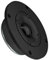 MONACOR DTM-104/4 Hi-Fi-Kalottenhochtöner, 45W, 4 ohm, Schwarz