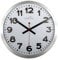 NeXtime Funkuhr Wanduhr Bahnhofsuhr STATION - RCC, sehr leise, rund, ø 35 cm