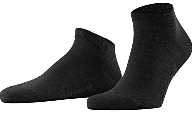 FALKE Herren Family Sneakersocken atmungsaktive nachhaltige biologische Baumwolle verstärkte Herrensneakersocken kurz strapazierfähig hautfreundlich rutschfrei einfarbig 1 Paar