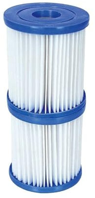 MWS2743-58093-Kit di 2 filtri di ricambio-Bestway-Moteur1249 galloni 330 L/H