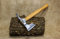 mapsyst Barbuto Hatchet/Ascia in Combinazione con Curvo Adze Blade - Ciotola Makers Tool- Rare !!!