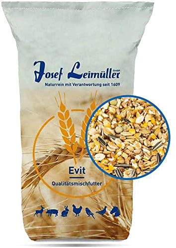 Leimüller Hühnerfutter 25kg [Geflügel-Müsli] - Artgerechtes Geflügelfutter für Hühner & Legehennen - Für leckere und stabile Eier - 100% Gentechnikfrei - Mehrfach gereinigt & staubfrei