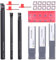 VerRich CNC-Drehbank Bohrstange, 3 Stück S07K/S10K/S12M-SCLCR06 Drehstahlhalter mit 10 CCMT0602-Einsätzen + 3 Schraubenschlüssel