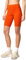 Merry Style Damen Sport Leggings kurz Sportleggings Radlerhose Sporthose aus Baumwolle MS10-200 (Rost,S)