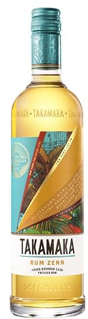 Takamaka - Zenn - Rum non Invecchiato, pressato con legno proveniente da botti di quercia ex bourbo, 40% Bottiglia da 700ml