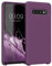 kwmobile Housse Compatible avec Samsung Galaxy S10 Coque - Housse de téléphone Protection Souple en TPU Silicone - Magenta Lilas